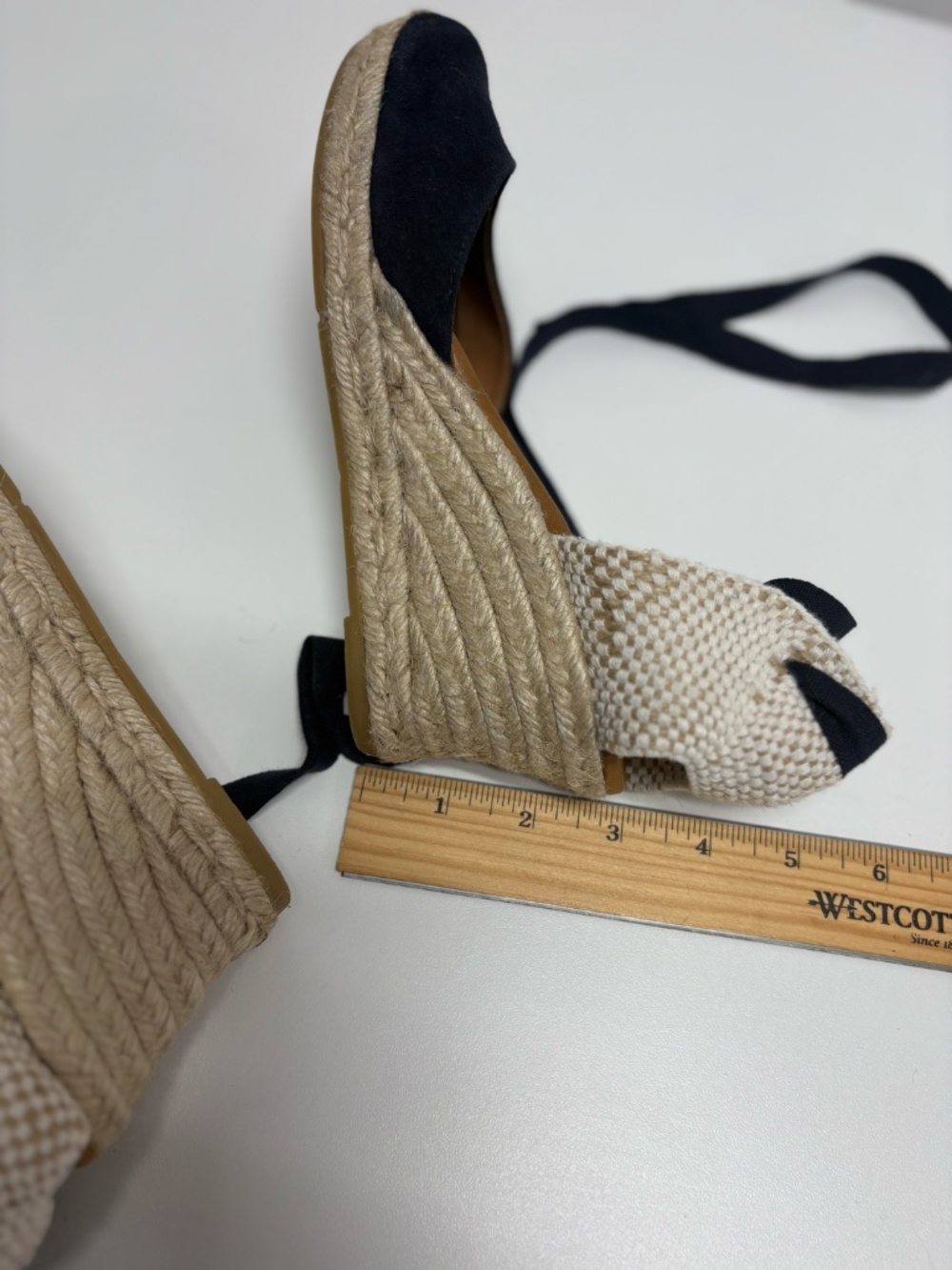 Viguera Valencian-Style Espadrilles With Jute Wedge - Size 39 (8.5 US) - Picture 10 of 14